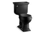 KOHLER 3933-U Memoirs Stately Two-piece round-front 1.28 gpf chair height toilet with insulated tank