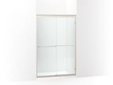 KOHLER K-702208-6L Fluence 44-5/8 - 47-5/8" W x 70-9/32" H sliding shower door with 1/4" thick Crystal Clear glass