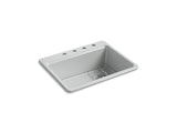 KOHLER K-8668-4A1 Riverby 27" top-mount single-bowl kitchen sink