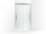 KOHLER 706534-8L-SHP Prim Frameless Sliding Shower Door in Crystal Clear glass with Bright Polished Silver frame