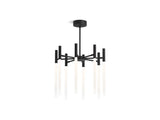 KOHLER 23459-CHLED-BLL Components Eight-Light Led Chandelier in Matte Black