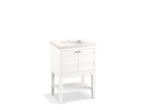 KOHLER K-33523-ASB Helst 24" bathroom vanity cabinet with sink and quartz top