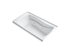 KOHLER K-1224-R Mariposa 66" x 35-7/8" alcove whirlpool with integral flange and right-hand drain