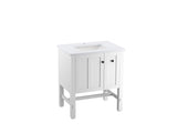 KOHLER K-CM5289-BD1 Tresham 30" bathroom vanity cabinet with sink and quartz top