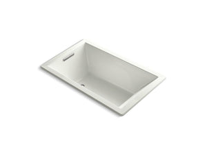 KOHLER K-1849-VBW Underscore 60" x 36" drop-in VibrAcoustic bath with Bask heated surface