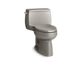 KOHLER K-3615-K4 Gabrielle Comfort Height One-piece compact elongated 1.28 gpf chair height toilet with slow close seat