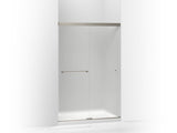 KOHLER K-707100-D3 Revel Sliding shower door, 70" H x 44-5/8 - 47-5/8" W, with 1/4" thick Frosted glass