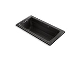 KOHLER K-1948-W1 Archer 66" x 32" drop-in bath with Bask heated surface and end drain