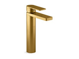 KOHLER K-23475-4K Parallel Tall single-handle bathroom sink faucet, 1.0 gpm