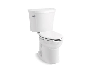 KOHLER 25087-0 Kingston Two-Piece Elongated 1.28 Gpf Toilet in White