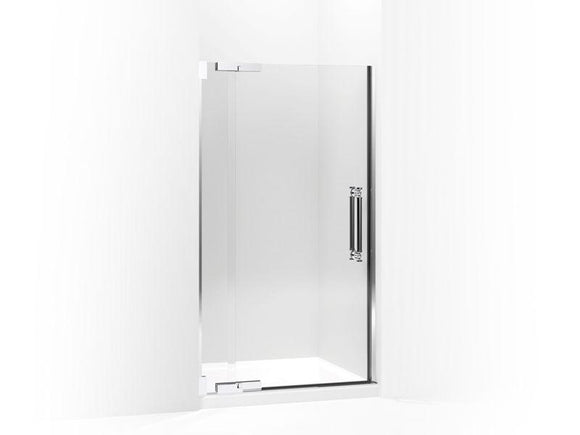 KOHLER 705709-L-SHP Pinstripe Pivot Shower Door, 72-1/4