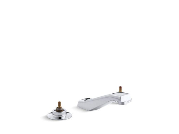 KOHLER 7307-K-CP Triton Widespread Commercial Bathroom Sink Faucet With Rigid Connections, Requires Handles, Drain Not Included in Polished Chrome