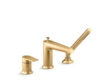 KOHLER K-97070-4 Hint Deck-mount bath faucet with handshower