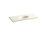 KOHLER K-2891-1 Ceramic/Impressions 49" Vitreous china vanity top with integrated oval sink