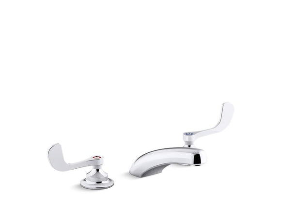 KOHLER K-800T20-5AKL Triton Bowe 1.0 gpm widespread bathroom sink faucet with laminar flow and wristblade handles, drain not included