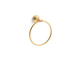 KOHLER 26526-2MB Decorative Towel Ring in Modern Brass