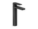 KOHLER K-23475-4K Parallel Tall single-handle bathroom sink faucet, 1.0 gpm