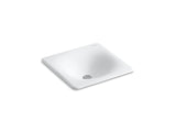 KOHLER K-2827 Iron/Tones 16-3/8" x 15-5/8" x 5-3/4" Drop-in/undermount bathroom sink