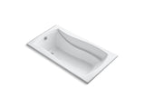 KOHLER K-1229-W1 Mariposa 66" x 36" drop-in bath with Bask heated surface and end drain