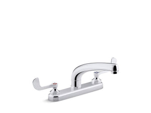 KOHLER K-810T20-5AHA Triton Bowe 1.5 gpm kitchen sink faucet with 8-3/16" swing spout, aerated flow and wristblade handles