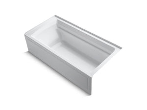 KOHLER K-1125-RA Archer 72" x 36" alcove bath with integral apron and right-hand drain