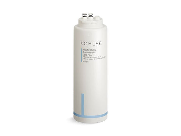 KOHLER K-21373 Aquifer Refine Carbon block VOC replacement filter