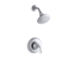 KOHLER K-TS10276-4 Forté Sculpted Rite-Temp shower trim with 2.5 gpm showerhead