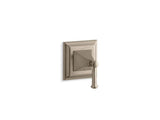 KOHLER T10423-4S-BV Memoirs Stately Valve Trim With Lever Handle For Volume Control Valve, Requires Valve in Vibrant Brushed Bronze