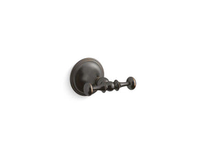 KOHLER 26525-CP Decorative Double Robe Hook in Polished Chrome