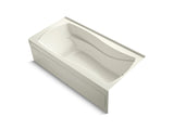 KOHLER K-1259-RA Mariposa 72" x 36" alcove bath with integral apron, integral flange and right-hand drain