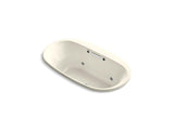 KOHLER K-5716-GCW-96 Underscore Oval 66" x 36" drop-in BubbleMassage(TM) Air Bath with Bask(TM) heated surface and chromatherapy