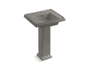 KOHLER 2844-4 Tresham 24" pedestal bathroom sink with 4" centerset faucet holes