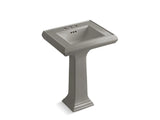 KOHLER K-2238-4 Memoirs Classic Classic 24" pedestal bathroom sink with 4" centerset faucet holes