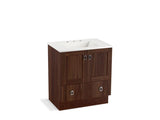 KOHLER K-99529-TK-1WE Poplin 30" bathroom vanity cabinet with toe kick, 2 doors and 1 drawer