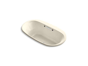 KOHLER K-5716-GW-0 Underscore Oval 66" x 36" drop-in BubbleMassage(TM) Air Bath with Bask(TM) heated surface