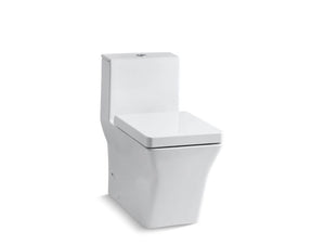 KOHLER K-3797 Rêve One-piece compact elongated chair height dual-flush chair-height toilet with slow-close seat