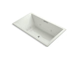 KOHLER K-1174-H2-NY Underscore Rectangle 72" x 42" drop-in whirlpool with heater without jet trim and with center drain