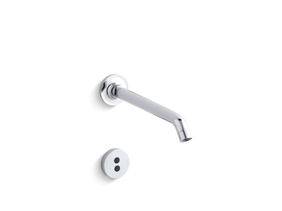 KOHLER K-T11837 Purist Wall-mount touchless faucet trim with Insight technology and 8-1/4