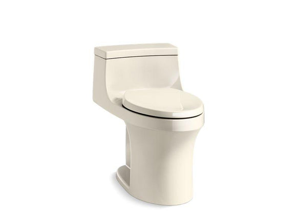 KOHLER K-5172-RA-47 San Souci Comfort Height one-piece compact elongated 1.28 gpf toilet with right-hand trip lever