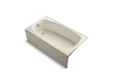 KOHLER K-519-47 Dynametric 60" x 32" alcove bath with left-hand drain