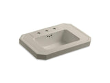 KOHLER K-2323-8-G9 Kathryn Bathroom sink basin with 8" widespread faucet holes