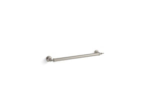 KOHLER 26530-CP Decorative 24" Grab Bar in Polished Chrome