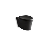 KOHLER K-6299 Veil Wall-hung compact elongated toilet, dual-flush