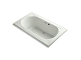 KOHLER K-1418-GW-NY Memoirs 72" x 42" drop-in BubbleMassage air bath with Bask heated surface and reversible drain