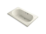 KOHLER K-1418-GW-96 Memoirs 72" x 42" drop-in BubbleMassage air bath with Bask heated surface and reversible drain