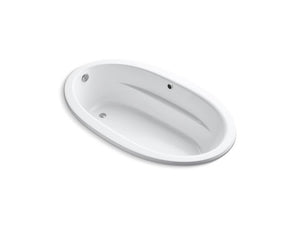KOHLER K-1165-W1 Sunward 72" x 42" drop-in bath with Bask heated surface and end drain
