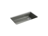 KOHLER K-8689-5U Riverby 33" undermount single-bowl kitchen sink
