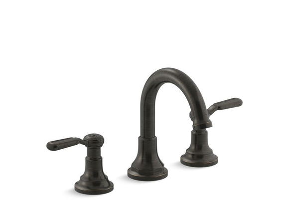 KOHLER K-R76257-4D Worth Widespread bathroom sink faucet