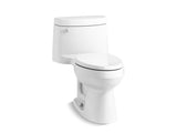 KOHLER K-3828 Cimarron Comfort Height One-piece elongated 1.28 gpf chair height toilet with Quiet-Close seat