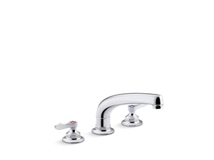 KOHLER K-815T20-4AHA Triton Bowe 1.5 gpm kitchen sink faucet with 8-3/16" swing spout, aerated flow and lever handles